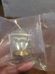 Hexagon Clear Arcylic Knob With Brass Base 1.5" Liberty P30122C-CL-C5. Fixed Price $6.26.