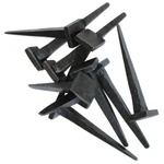 Black Wrought Iron Clavos Decorative Nails, Hand Forged, Natural Finish. Fixed Price $24.99.