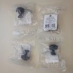 Set Of 4 Matte Black Cabinet Knob 1-1/8 (28 Mm) Liberty With Screws. Fixed Price $16.95.
