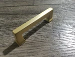 Alzassbg 10PK Brushed Brass Cabinet Pulls 3-1/4" (82.5MM) Hole Centers AL3043BG. Fixed Price $22.99.