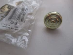 8-BELWITH P206-UB Ultra Brass 1/8" Round Cabinet Knobs Pulls. Fixed Price $14.62.