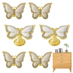 Butterfly Cabinet KNOBS,6 Pieces Single Hole Pulls Handles De.... Fixed Price $24.37.