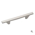 New Amerock Satin Nickel Sturdy Drawer Door Pulls Handles - 3&3/4" Set Of 5. Fixed Price $21.43.
