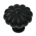 Ultra Designer's Edge Dark Oil-rubbed Bronze Round Flower 1 3/8" Knob 59892. Fixed Price $5.62.