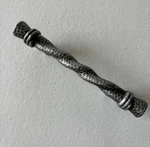 Pull Handle Kitchen Cabinet Hardware Twisted Avante Pewter. Fixed Price $5.99.