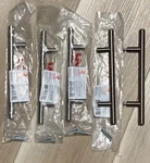 Lot Of Five Richelieu Roosevelt 4-1/4" Cabinet Pulls BP205108195 Brushed Nickel. Fixed Price $14.99.