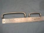 Charlotte Drawer Pulls 3" 6" (c-c) Pewter Antique M1183 & M1187 Handle. Fixed Price $7.60.