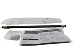 Amerock 18" Matte Black/golden Champagne Appliance Pull, BP36984FBBBZ Mergence. Fixed Price $32.99.