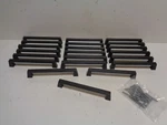 21 Clean Bronze Tone Cabinet Handles / Pulls Kitchen Hardware Under $1.50 Each. Fixed Price $20.00.