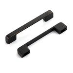 Home Edit Oil Rubber Bronze Cabinet Pulls 5 Inch Hole Spacing Wide Base Kitchen. Fixed Price $73.07.
