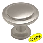 *25 Pack* Cosmas Cabinet Hardware Satin Nickel Round Knobs #5560SN. Fixed Price $32.99.