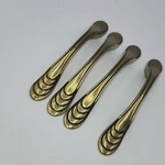 4 Vintage Amerock BP2350-077 Burnished Antique Brass 3" Center Lot. Fixed Price $16.99.
