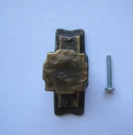 Vntg Amerock Pioneer Antique English Cabinet Knob, Backplate BP3437-AE BP204-AB. Fixed Price $9.95.