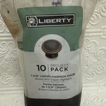 Liberty Harmon 1-3/8 In. Bronze Copper Highlights Round Cabinet Knob 10 Pack New. Fixed Price $24.99.