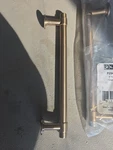 Franklin Brass Cabinet Pull - Champagne Bronze, 5" Center Good Used Condition. Fixed Price $12.79.
