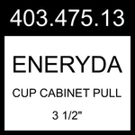 Ikea Eneryda Cup Cabinet Pull Chrome Plated Pack 1/2" 403.475.13. Fixed Price $37.99.