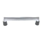 Vintage Amerock Contemporary Chrome Black 3 1/2" Ctr. Cabinet Pull A424-C. Fixed Price $5.45.