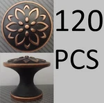 120 Threshold Round Knobs Flower Design Oil-rubbed Bronze Finish (no Box Or Pkg). Fixed Price $72.00.