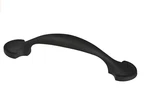 Liberty P11871C-FB Flat Black 3" Half Round Spoon Foot Cabinet & Drawer Pull. Fixed Price $5.65.