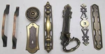 Lot Of 9 Random Cabinet Drawer Pulls Handles Knob. Fixed Price $24.95.