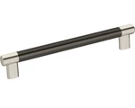 Pack Amerock Esquire 8 In Polished Nickel/gunmetal Pull BP36562PNGM. Fixed Price $29.95.