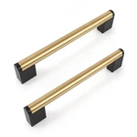 Fulgente 10 Pack 6.3IN (160MM) Gold Brushed Brass Cabinet Handles Stainless S.... Fixed Price $64.77.