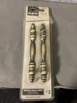 Mainstays 3" Cabinet Pull, Antique Brass. Fixed Price $10.99.