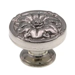 Amerock Natural Elegance 1/2" Sterling Nickel Cabinet Knob Pull BP1336-G9. Fixed Price $10.63.