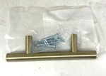 10PK Amerock 10BX1264BBZ Bar Pulls 2-1/2 In (64 Mm) Golden Champagne Drawer. Fixed Price $6.99.