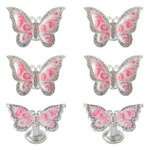 Butterfly Cabinet KNOBS,6 Pieces Single Hole Pulls Handles De.... Fixed Price $23.82.