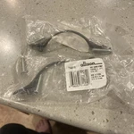 Pair Amerock Allison Antique Brass 3"CC Leaf Arch Furniture Drawer Pull 714ABS. Fixed Price $14.99.