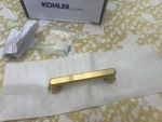 Kohler K-33584-2MB Winnow 4" Center To Cabinet Pull, Brushed Brass. Fixed Price $39.95.