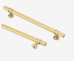 Asidrama 10 Pack 6.3 Inch Brushed Gold Kitchen Cabinet/drawer Handles. Fixed Price $24.00.