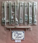 Nine 10-5/8" Stainless Steel Kitchen Cabinet Drawer Vanity Bar Door Pulls. Fixed Price $50.00.