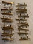 Goldenwarm 3IN Hole Centers Brushed Brass Cabinet Drawer Bar Kitchen Pull C.... Fixed Price $30.00.