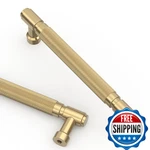 Asidrama 10 Pack 5 INCH(128MM) Champagne Bronze Cabinet Pulls Knurled Kitchen. Fixed Price $64.26.