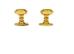 Solid Brass Flat Top Knob 2.5 Cabinet- Door- Drawer Hardware-new. Fixed Price $26.00.