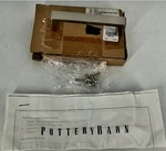 Pottery Barn Maxfield Console Handles Polished Nickel S3 Set Per Box. Fixed Price $22.00.
