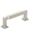 2 Allen Roth Mave 3-IN 76MM Center Satin Nickel Rectangular Bar CAB-076-630-SN. Fixed Price $8.99.