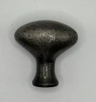 12 Pcs Antique Pewter Finish Cabinet Knobs Solid Oval Egg. Fixed Price $35.00.