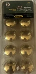 Stanley Hardware S824-359 SPV8011 Round Knobs In Polished Brass, 10 Pack. Fixed Price $14.97.