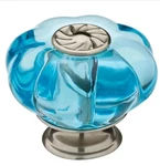 12 Pack Brainerd 1-5/8" Blue Acrylic Zolee Drawer & Cabinet Knob #P22178W-380-CP. Fixed Price $24.99.
