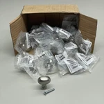 Berenson (25 Pk) Transitional Advantage Three Brushed Nickel Oval Knob 0920-1BPN. Fixed Price $68.32.