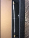 Alno D860-18 Brass Contemporary Acrylic 18" Center To Appliance Pull. Fixed Price $40.00.