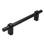 Gliderite 4-1/4" Cc Euro T-bar Handle Cabinet Pull Matte Black 4148-S-MB-1. Fixed Price $6.69.