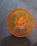 Art Deco Amber Bakelite 2" Drawer Knob. Fixed Price $20.00.