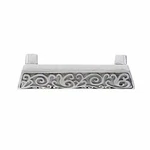 Vicenza Designs Sanzio Wavy Lines Finger Pull, Polished Gold/satin Nickel. Fixed Price $64.11.
