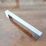 Nickel Finish Modern Bath Kitchen Boss Bar Cabinet Handle Pull Set Of 4. Fixed Price $6.00.