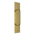 Ives 8302-8 Pull Plate 3.5" 15" W/ 3/4" Round 8" Ctc Bright Brass Openbox. Fixed Price $60.99.