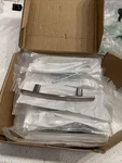 25 Pack Amerdeco ZH0003 Brushed Satin Nickel Cabinet Drawer Pulls Handles. Fixed Price $31.99.